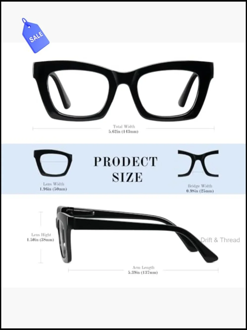 3pk Blue Light Blocking Reading Glasses Spring Hinge Oversized